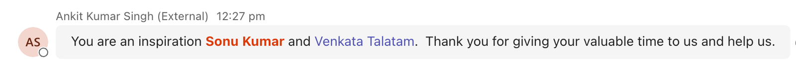 Community Feedback 1